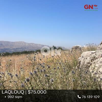 Land for sale in Laqlouq  أرض للبيع في اللقلوق
