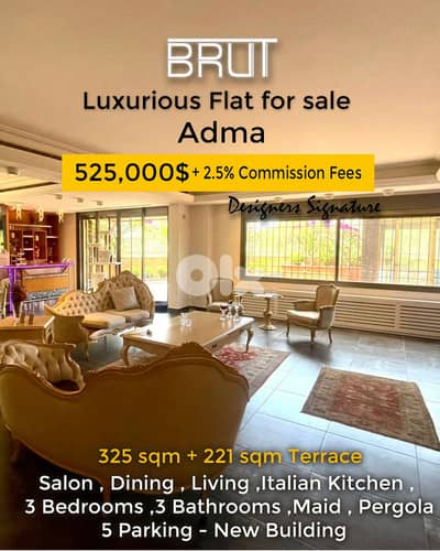 Designers signature Apartment for sale in Adma Keserwan