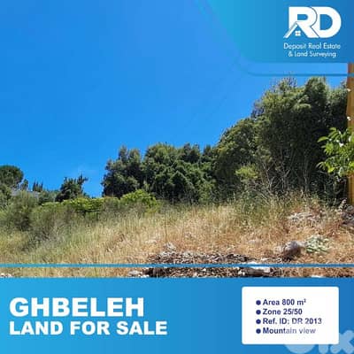 Land for sale at Ghbeleh- أرض للبيع في غباله