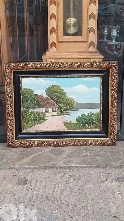 لوحة رسم زيتي اوروبية