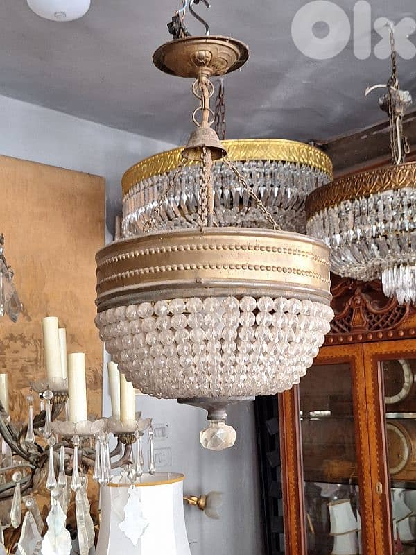 small original czech crystal chandelier 3