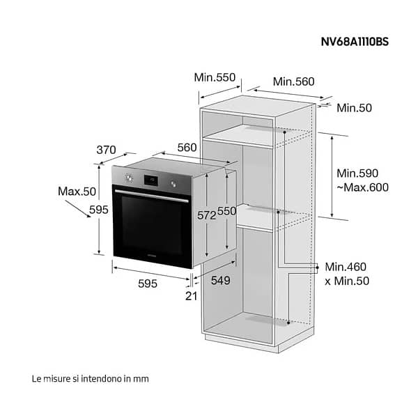 samsung Electric Oven 68 L 5
