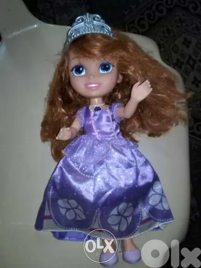 Princess SOFIA TALKING EN+FR 33Cm Mechanism Still Good Toy doll=18$