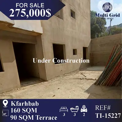 TI-15227 / Apartment for Sale in Kfarhbab, شقة للبيع في كفرحباب