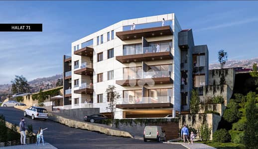 Halat - Under construction apartments - installment plan-open sea view