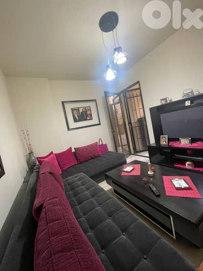 FULLY FURNISHED APARTMENT FOR SALE IN MANSOURIEH PRIME, (MA-427)