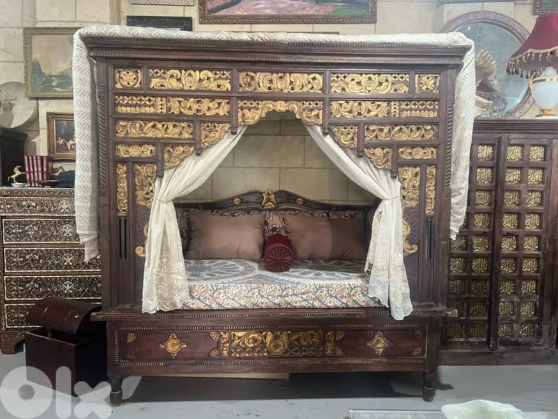 wooden divan daybed 2