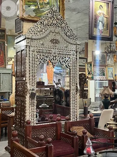 خزانه قديمه منزله صدف