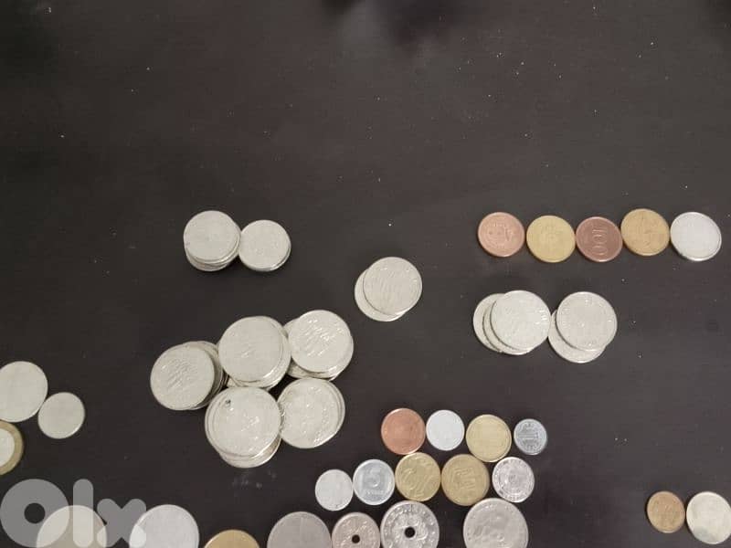 coins collection forgein+ local 4