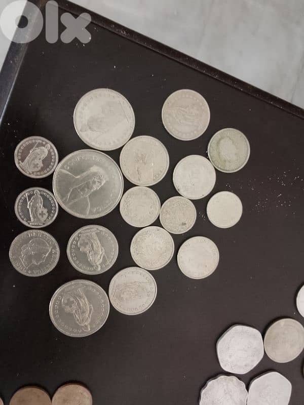 coins collection forgein+ local 6