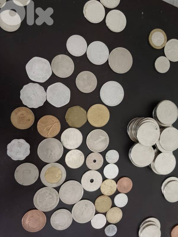 coins collection forgein+ local 7