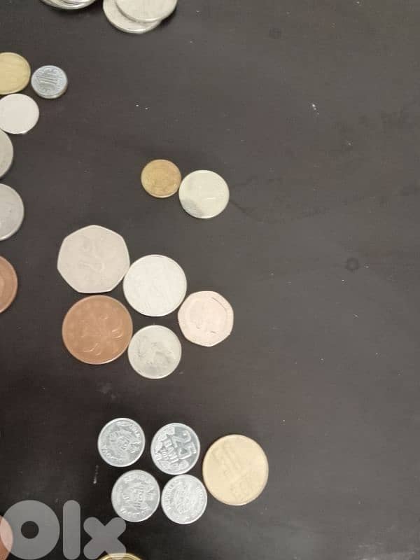 coins collection forgein+ local 8