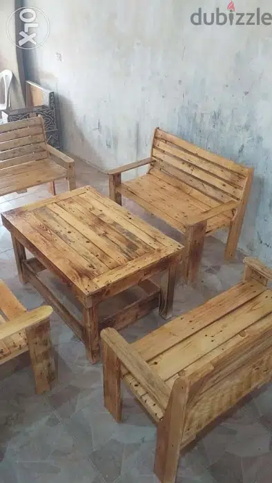مجالس خشب خارجية