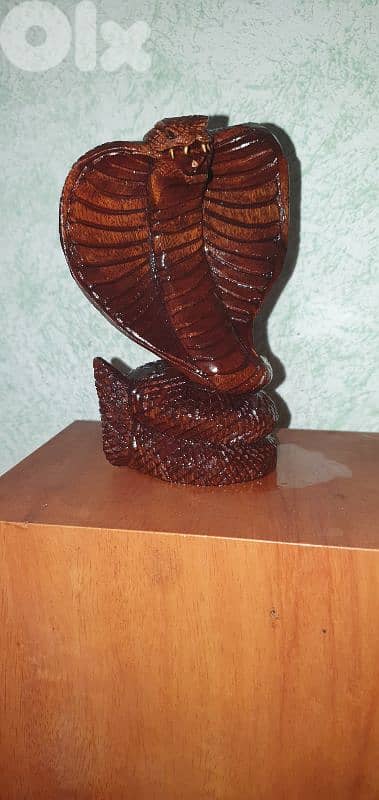 cobra abanos strong wood hand made 0