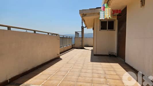 Ajaltoun 120m2 | 90m2 Terrace | Panoramic Mountain View | TO