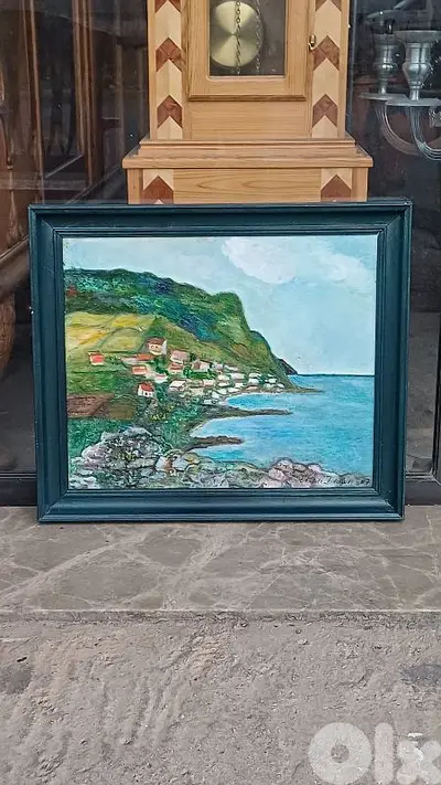 لوحة رسم زيتي اوروبية