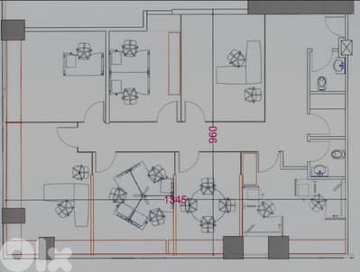 Prime Location Office for rent – Sin el Fil مكتب للإيجار بموقع مميز –