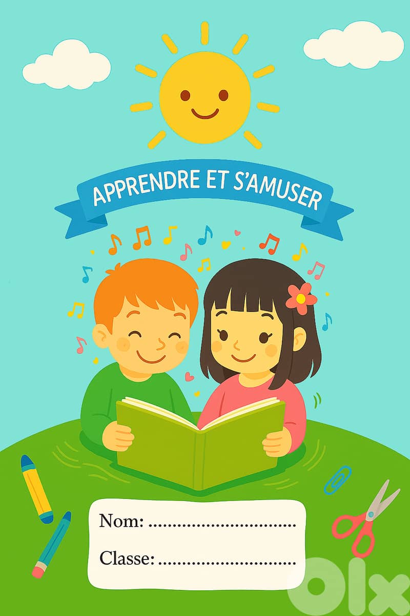Apprendre et S’amuser - Cahier éducatif / Activity book - Fren/Eng 2