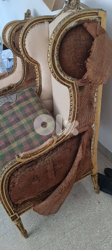 2 antique big chairs 3
