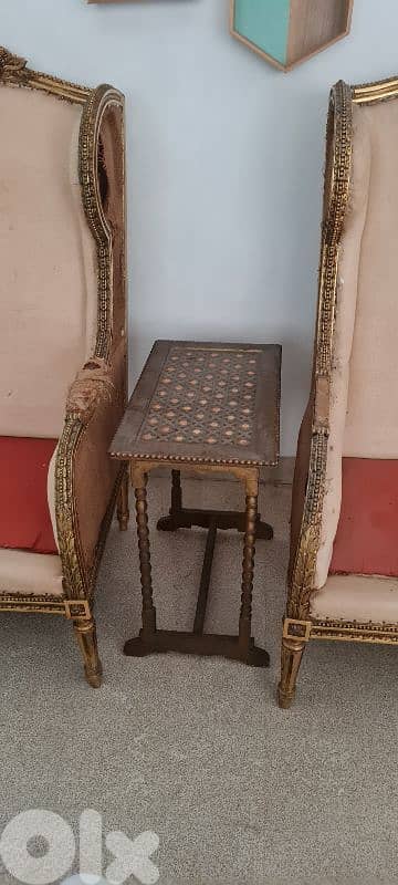 2 antique big chairs 5