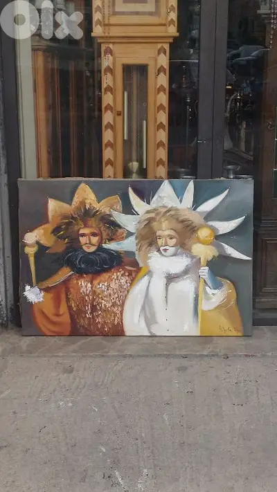 لوحة رسم زيتي روسيّة