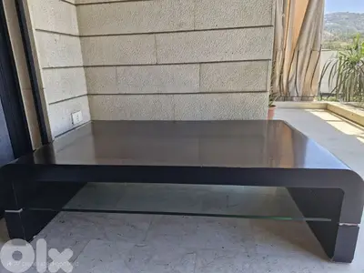 L Sofa & center table