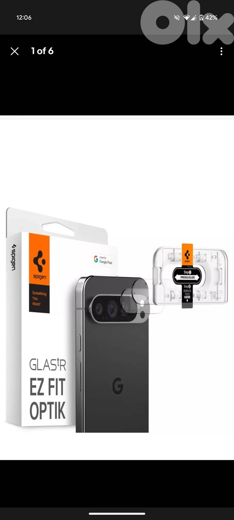 Spigen [EZ Fit Optik Lens] Protector for Google Pixel 9 Pro Fold 3