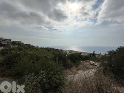 9,200 SQM Land in Bouar, Keserwan with Full Sea View ( Unblockable)