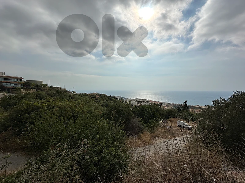 9,200 SQM Land in Bouar, Keserwan with Full Sea View ( Unblockable)