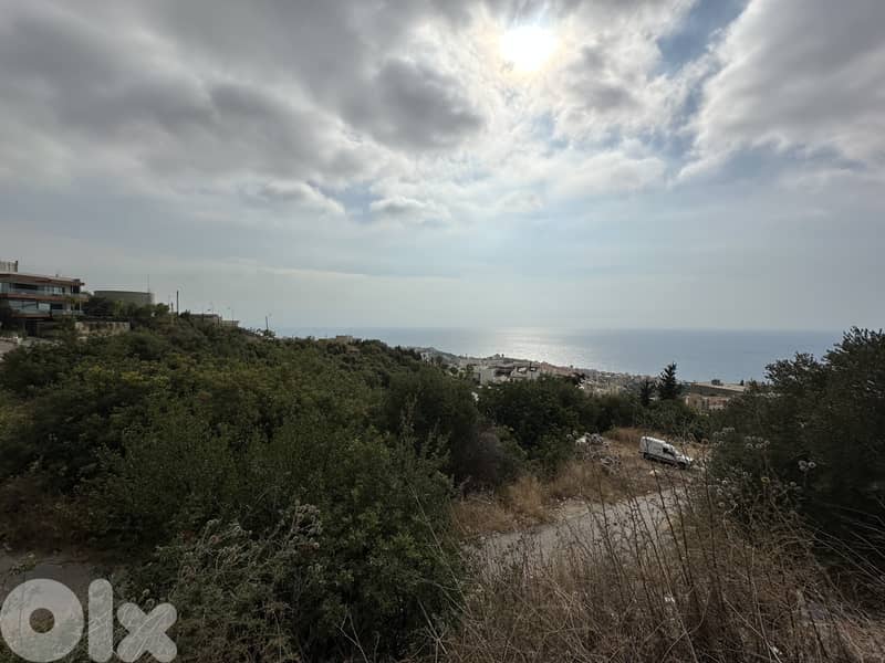 9,200 SQM Land in Bouar, Keserwan with Full Sea View ( Unblockable) 0