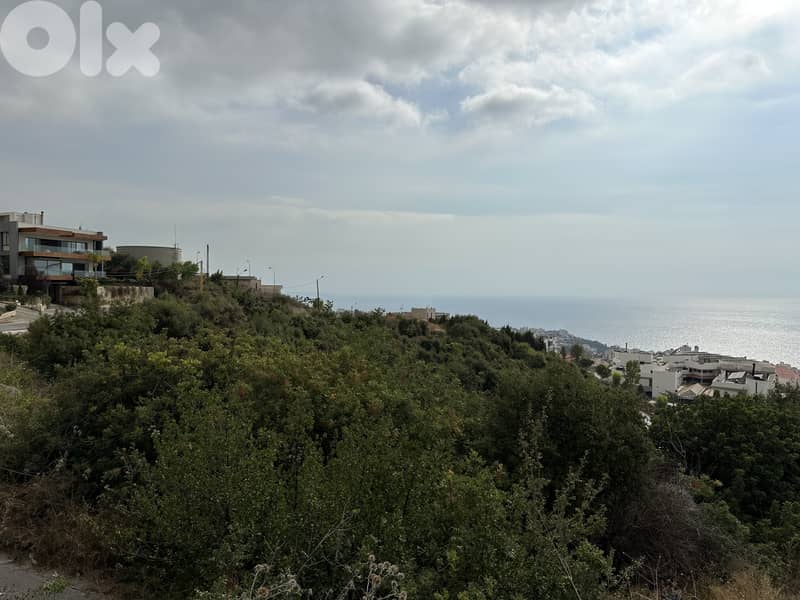 9,200 SQM Land in Bouar, Keserwan with Full Sea View ( Unblockable) 1