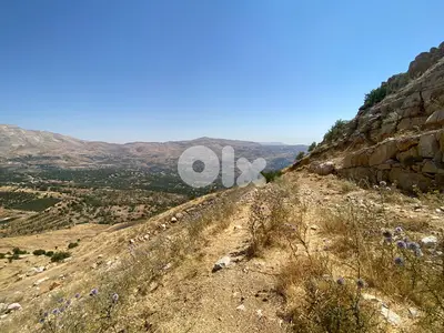 1500m2 land+mountain view 4 sale Fakra / bekish - أرض للبيع في بيكيش