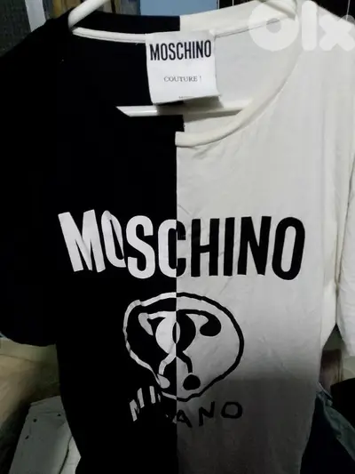 Moschino black and white T-shirt.