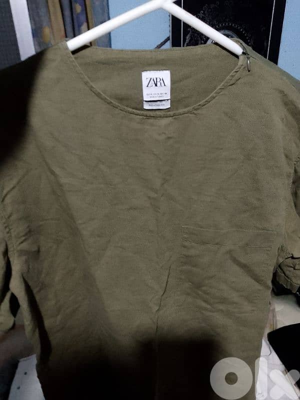 Zara green T-shirt 0