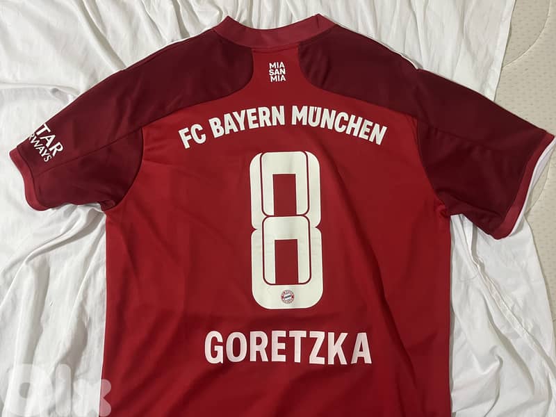 Bayern Munich 2021 Home kit Goretzka 8 1