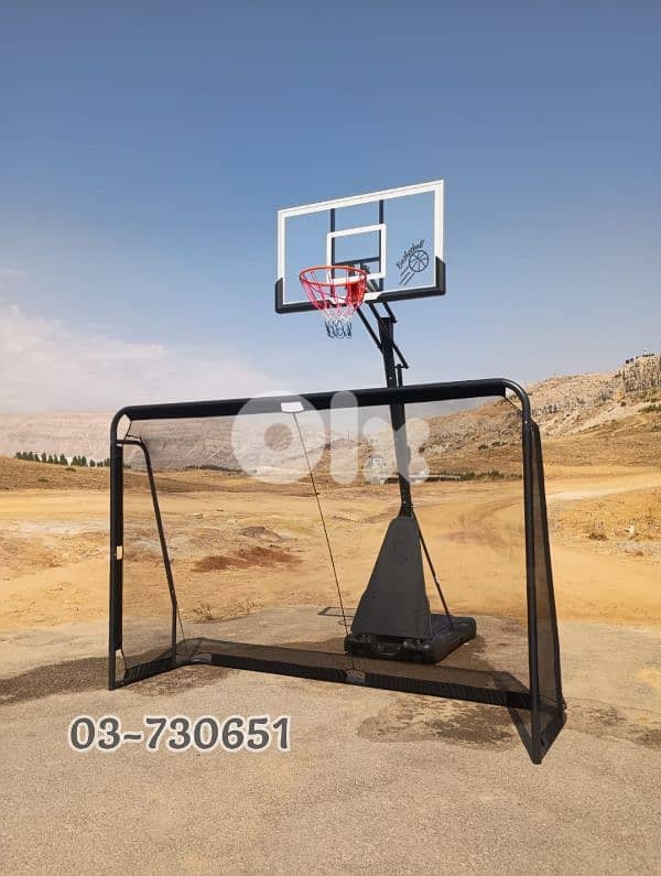 580$ 2items (hoop basketball + mini football) 0
