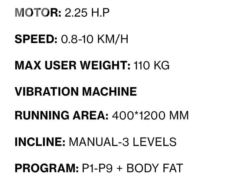2,25 hp motor vibration massage input aux 2