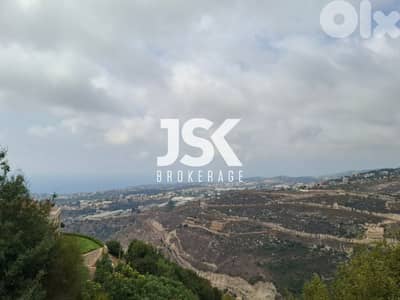 L18816-Land For Sale in Hboub In Villa Zone With Open Seaview