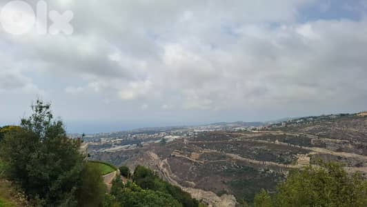 L18816-Land For Sale in Hboub In Villa Zone With Open Seaview