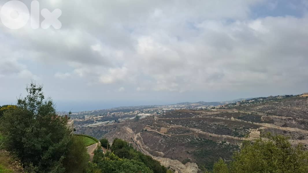 L18816-Land For Sale in Hboub In Villa Zone With Open Seaview 1