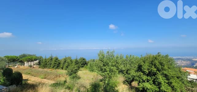 L18821-Land With Panoramic View For Sale in Jouret Bedrane, Kesrouane