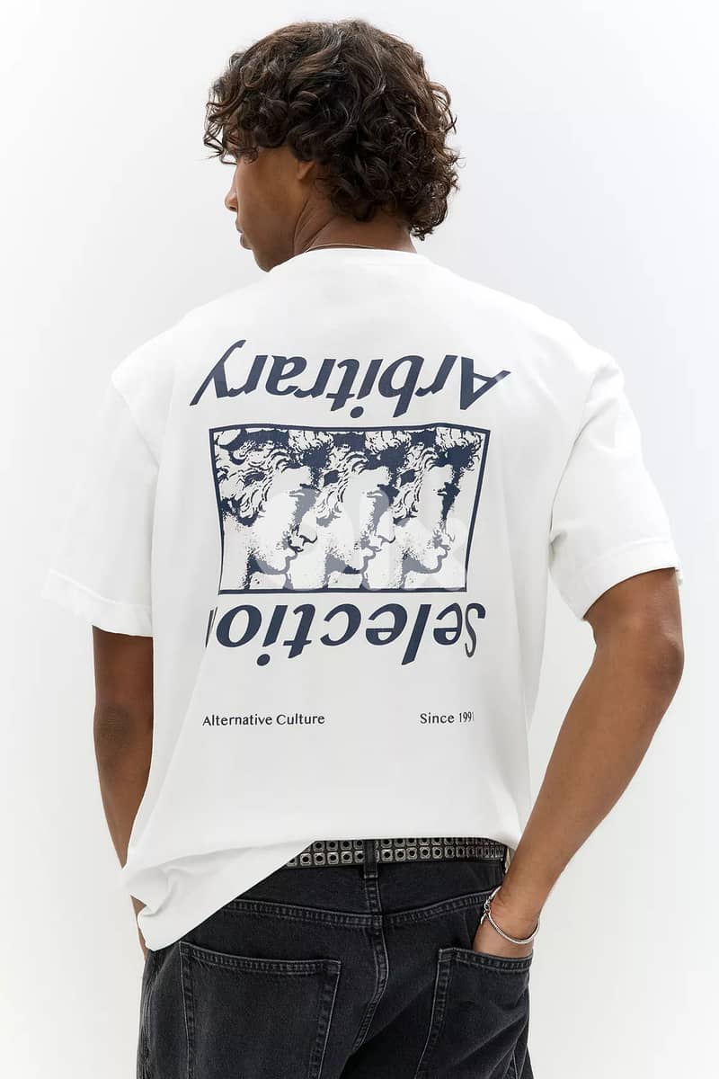 Pull&Bear Selection Arbitrary T-shirt - Size L 4