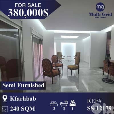 SS-12179 / Apartment for Sale in Kfarhbab, شقة للبيع في كفرحباب