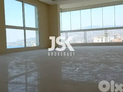 L08329-Duplex Apartment for Sale in Jounieh Prime Location with Panora
