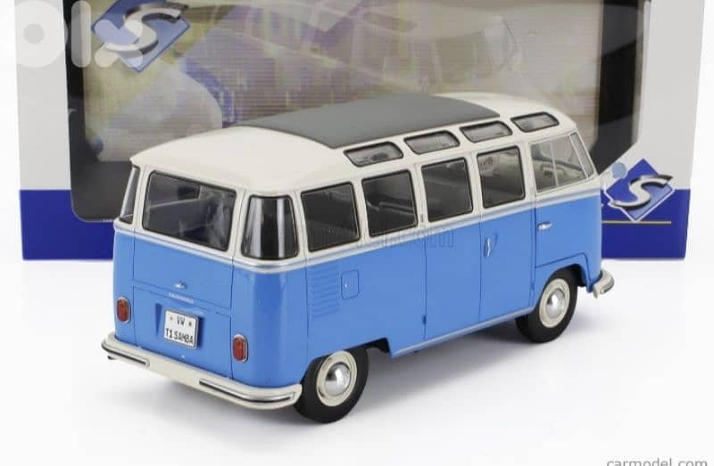 VW Bus Samba 1965 diecast car model 1;18 4