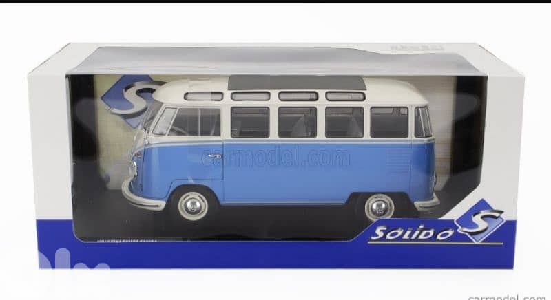 VW Bus Samba 1965 diecast car model 1;18 7