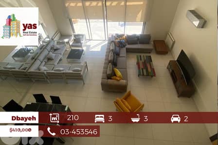 Dbayeh 210m2 | Duplex | Decorated | Luxury | Prime Location |PA |