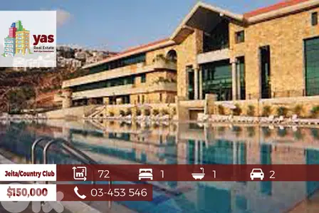 Jeita / Country Club 72m2 | Panoramic View | Excellent Condition |  BG