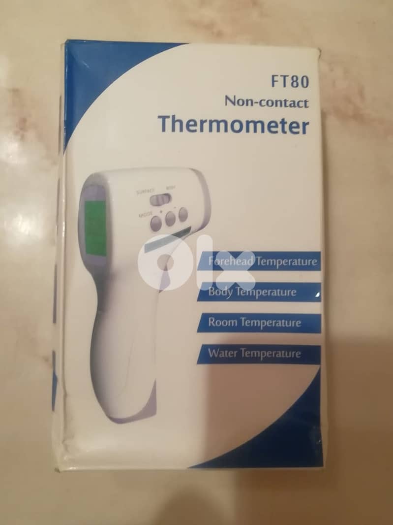 FT80 Digital Infrared Non-Contact Thermometer as new in box 0