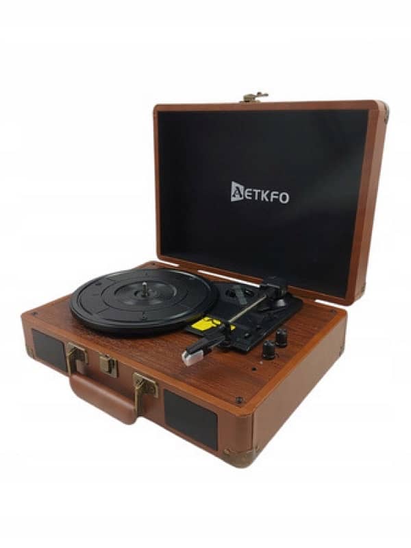 AETKFO C210 Bluetooth turntable 33/45/78 rpm. with USB and RCA 0